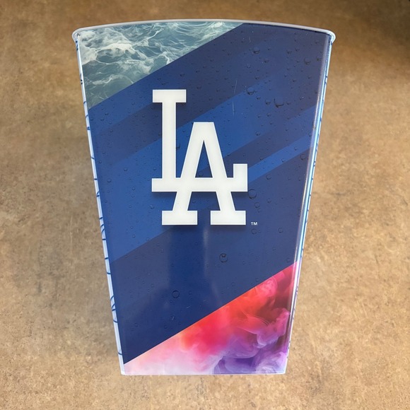 Other - Los Angeles Dodgers Reusable Popcorn Tub Baseball Fan Souvenir Made In USA